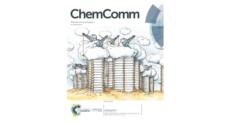 ChemComm Sept '19 (Issue 68) front cover