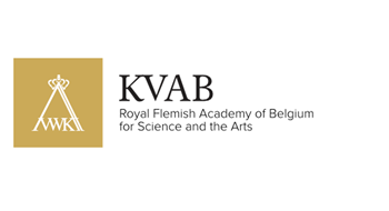 Rob receives the Laureate of the Academy Award from the Royal Flemish Academy of Belgium for Science and the Arts!