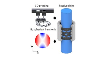 3D printing of ferromagnetic passive shims for field shaping in magnetic resonance imaging