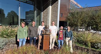 Five MSc students strengthen our group this academic year!