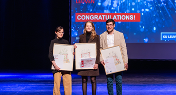 Margot wins first prize at Falling Walls Lab Leuven!