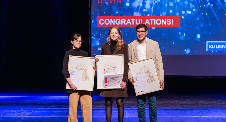 Margot wins first prize at Falling Walls Lab Leuven!