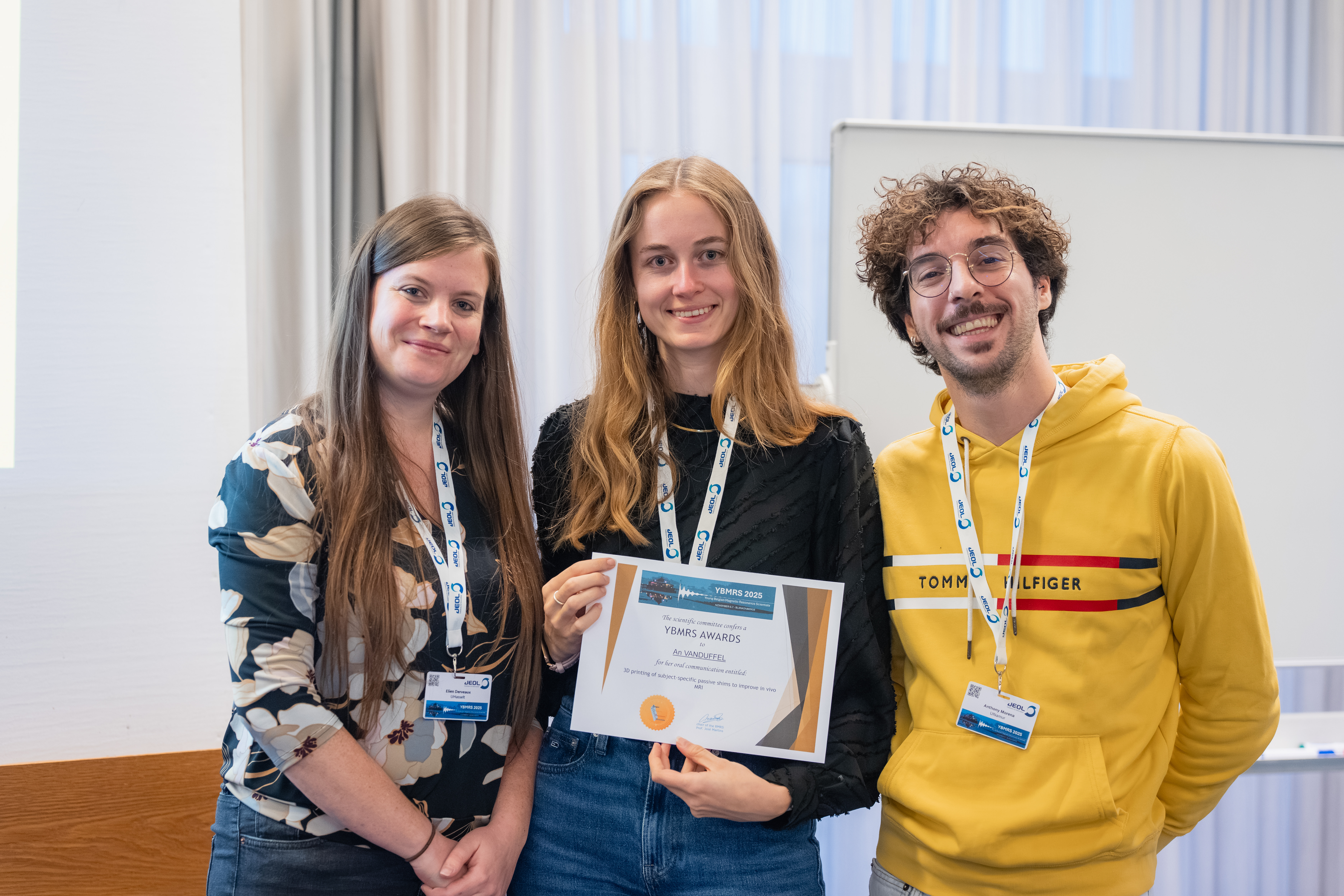 An receives best oral presentation award @YBMRS