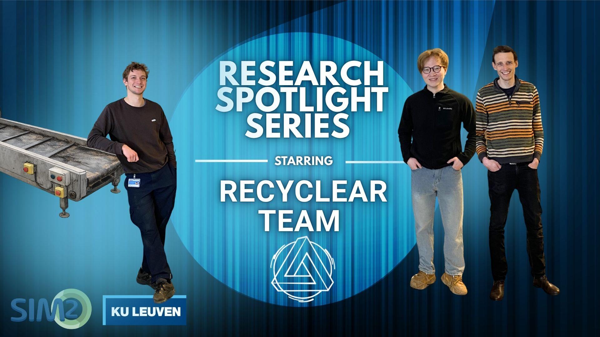 SIM² highlights our Recyclear sorting technology